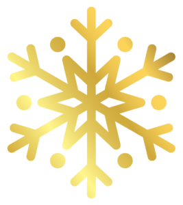 gold snowflake icon